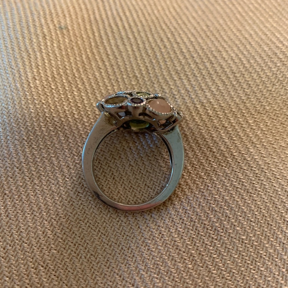 Multi Gem Ring - image 6